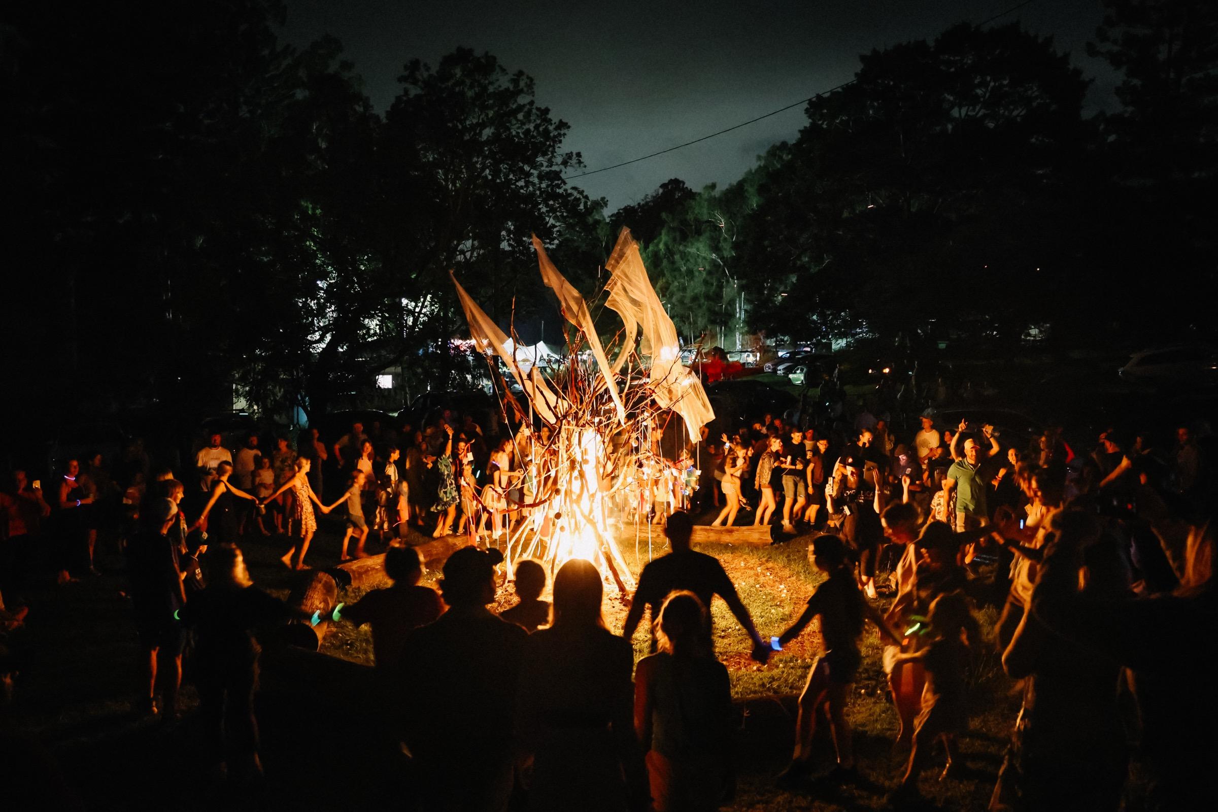 Bonfire celebration